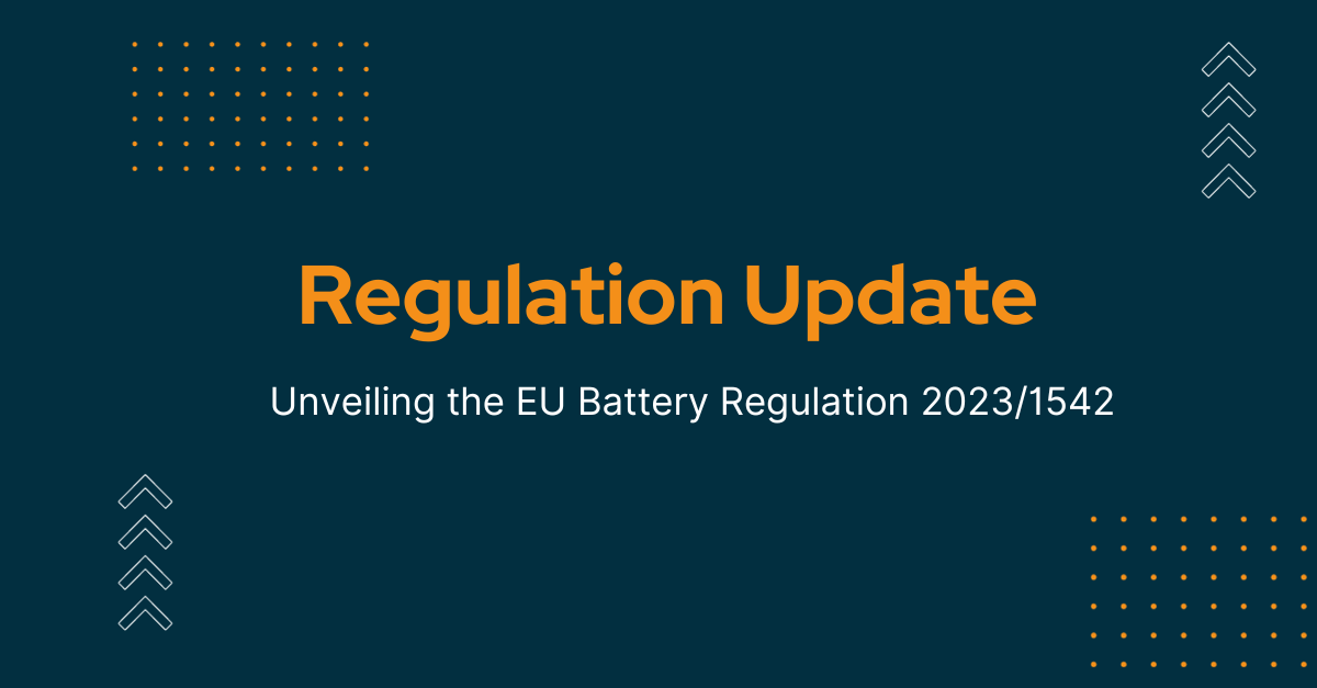 VTC Battery Pass New EU Battery Regulation 2023/1542 Directive